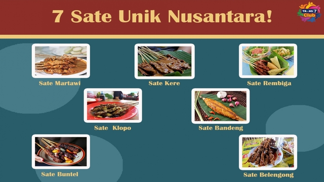 Jenis Sate Khas Daerah